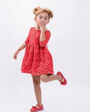 Load image into Gallery viewer, RED LACE DRESS