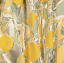 Load image into Gallery viewer, LEMON METALLIC SKIRT