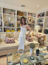 Load image into Gallery viewer, WHITE OVERSIZED BOW DRESS