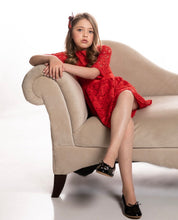 Load image into Gallery viewer, RED LACE DRESS
