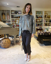 Load image into Gallery viewer, GWEN METALLIC FOILED SWEATER