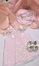 Load image into Gallery viewer, PINK BUTTERFLY JACQUARD DRESS