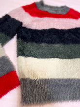 Load image into Gallery viewer, MULTI-COLOR FUZZY SWEATER