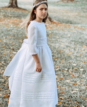 Load image into Gallery viewer, WHITE TRADITIONAL COMMUNION DRESS