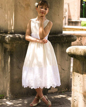 Load image into Gallery viewer, IVORY SILK LACE DRESS