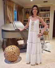 Load image into Gallery viewer, WHITE MAXI DRESS