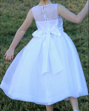 Load image into Gallery viewer, WHITE ORGANZA COMMUNION DRESS