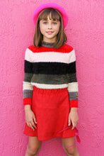 Load image into Gallery viewer, MULTI-COLOR FUZZY SWEATER