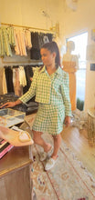 Load image into Gallery viewer, HOUNDSTOOTH TWEED SKIRT SET