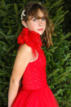 Load image into Gallery viewer, ROUGE ONE SHOULDER DRESS