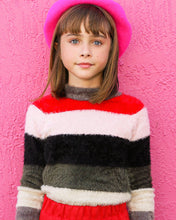 Load image into Gallery viewer, MULTI-COLOR FUZZY SWEATER