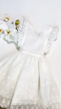 Load image into Gallery viewer, WHITE ORGANZA DRESS
