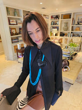 Load image into Gallery viewer, BLACK SHEER BLOUSE
