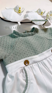 SAGE KNIT ROMPER