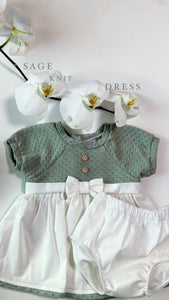 SAGE KNIT DRESS
