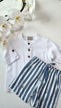 Load image into Gallery viewer, STRIPED SHIRT SET
