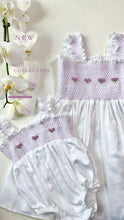 Load image into Gallery viewer, LILAC SMOCKED EMBROIDERY BUBBLE
