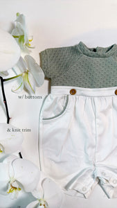SAGE KNIT ROMPER