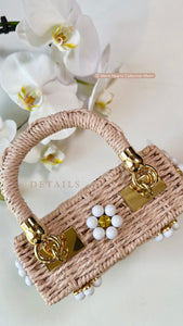 DREAMING IN PINK BUCKET MINI PURSE