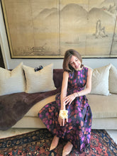 Load image into Gallery viewer, MIDNIGHT ROSE JACQUARD DRESS
