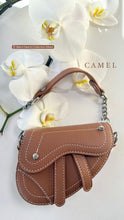 Load image into Gallery viewer, CAMEL SADDLE BAG
