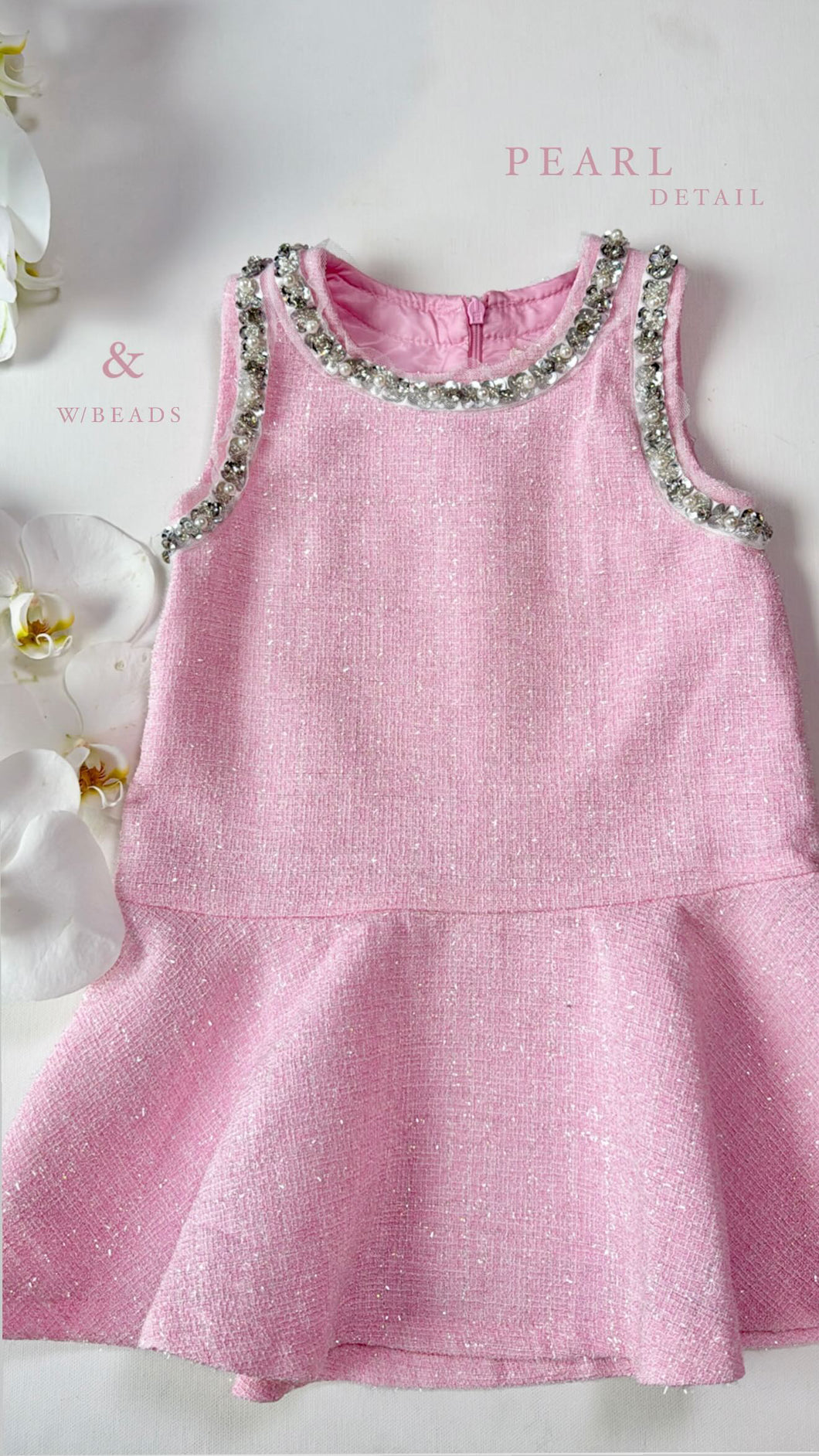 PINK SHIMMER DRESS