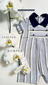 BLUES STRIPED ROMPER