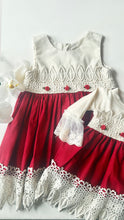 Load image into Gallery viewer, IV|RED LACE DRESS
