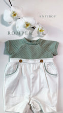 Load image into Gallery viewer, SAGE KNIT ROMPER
