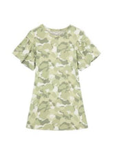 Load image into Gallery viewer, CAMO PRINT TEE SHIRT DRESS
