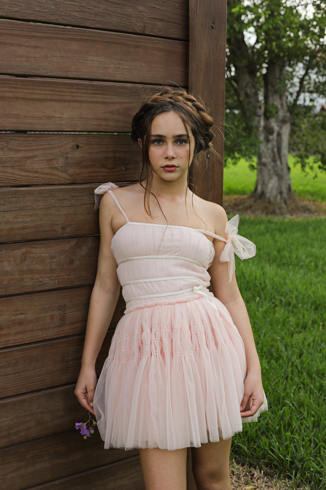 PINK TULLE DRESS
