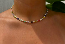 Load image into Gallery viewer, PEARLS &amp; MILLEFIORI NECKLACE
