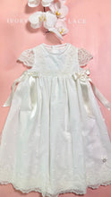 Load image into Gallery viewer, WHITE|IVORY BOWS LACE GOWN
