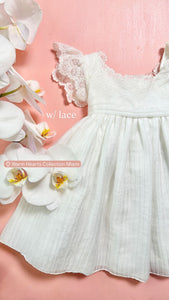 WHITE LACE DRESS