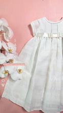 Load image into Gallery viewer, WHITE|IVORY SATIN BOW GOWN
