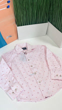 Load image into Gallery viewer, PINK/WINE DOTTED DRESS SHIRT
