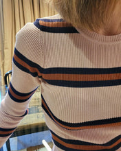 Load image into Gallery viewer, VERONICA STRIPE SWEATER DRESS
