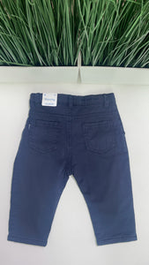 NAVY BLUE SLOUCH PANTS