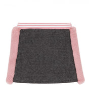 Load image into Gallery viewer, GREY/PINK FELT SKIRT
