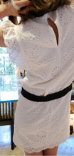 Load image into Gallery viewer, WHITE EYELET DRESS
