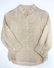 Load image into Gallery viewer, LINEN LONG-SLEEVE SHIRT
