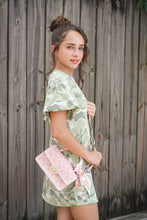 Load image into Gallery viewer, CAMO PRINT TEE SHIRT DRESS
