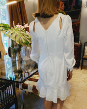 Load image into Gallery viewer, WHITE LONG-SLEEVE DRESS
